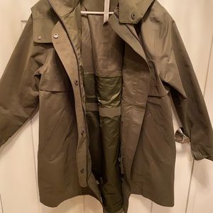Olive green gently used.